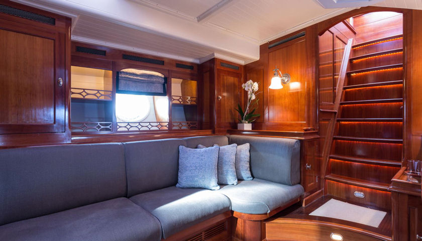 Emmaline yacht interior