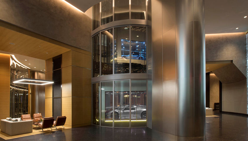 Porsche Design Tower Miami elevator