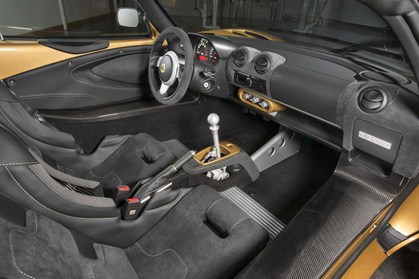 Lotus Elise Cup 260 interior