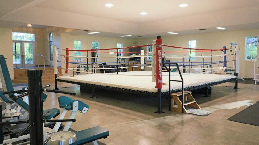 Muhammad Ali boxing ring