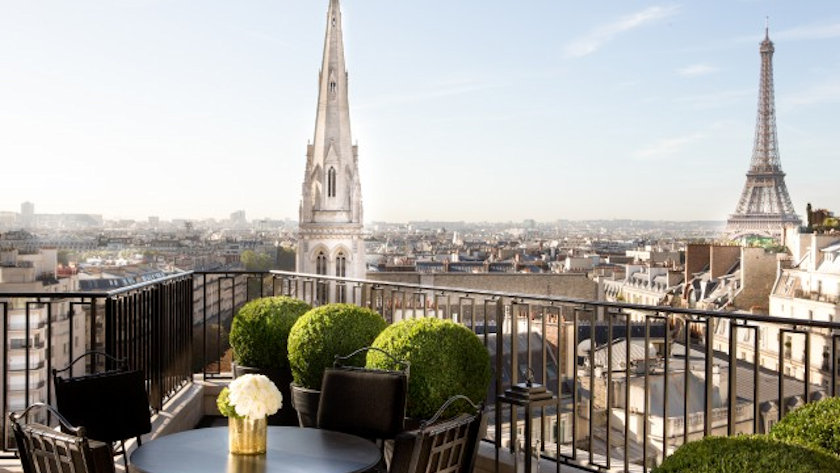 Four Seasons Hotel George V Paris top suite