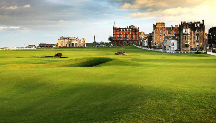 17th hole Old Course
