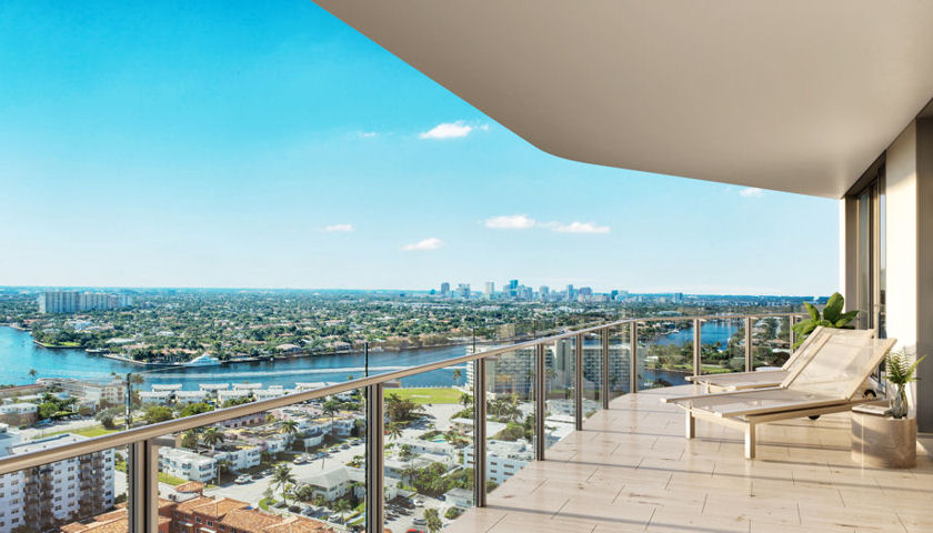 Four Seasons Private Residences Fort Lauderdale balcony view