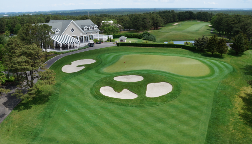 Hampton Hills Golf and Country Club 18th hole aerial