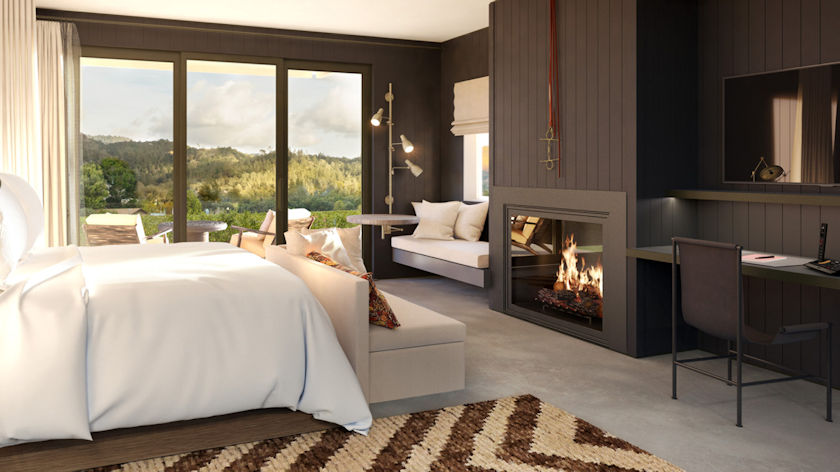 Four Seasons Resort and Residences Napa Valley bedroom
