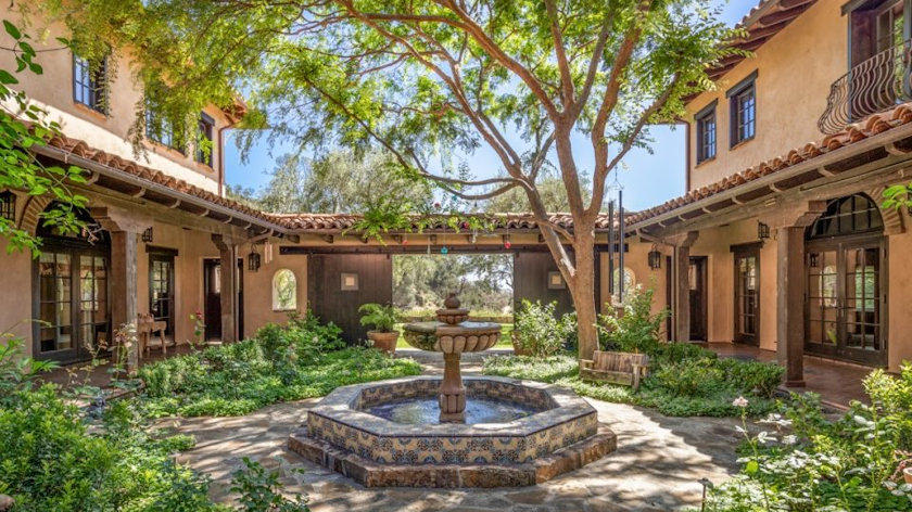 Rancho Latigo courtyard