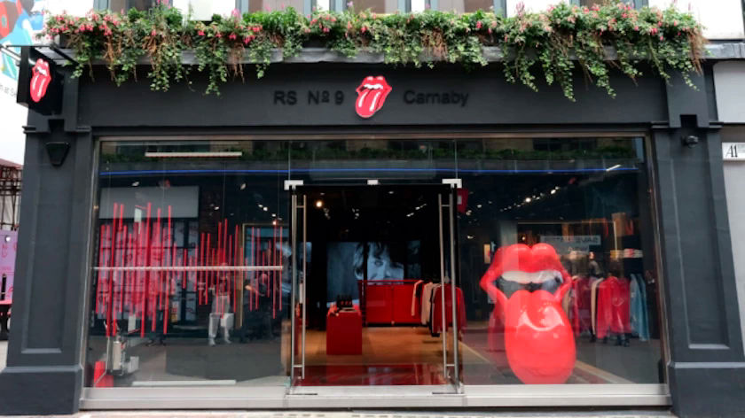 Rolling Stones storefront