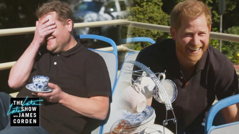 An Afternoon with Prince Harry James Corden