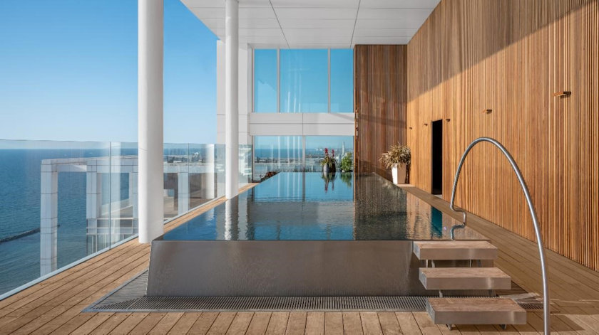 David Kempinski Penthouse pool