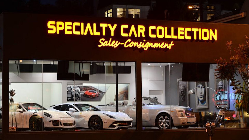specialty car collection
