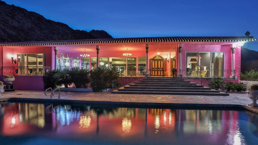 Zsa Zsa Gabor’s Pink Palm Springs Pad